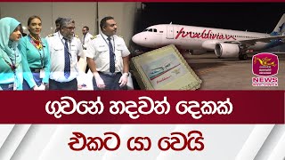 ගුවනේ දී හදවත් දෙකක් එකට යා‍වෙයි  Colombo to Male  Maldives Flights  Rupavahini News [upl. by Merton418]