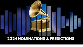 2024 GRAMMY NOMINEES AND PREDICTIONS [upl. by Lua]