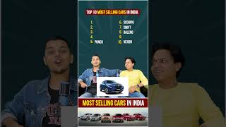 Most Selling Cars In August 2024 🤯 marutisuzuki tata hyundai creta thar scorpio [upl. by Aticilef]