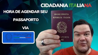 CIDADANIA ITALIANA  AGENDAMENTO PASSAPORTE  PASSAPORTO  PRENOTAMI  PRENOTMI [upl. by Enailil]