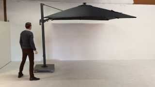 Palermo parasol with LED demo [upl. by Revilo]