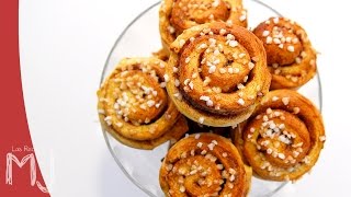 CINNAMON BUNS ROLLOS DE CANELA  El dulce de Suecia [upl. by Baryram]