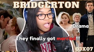 BRIDGERTON Colin finds out the TRUTH  Season 3 Episode 7  Reaction [upl. by Hametaf]