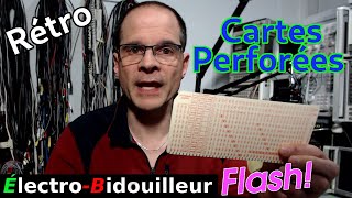 EB350 Flash Rétro  Cartes Perforées pour Ordinateurs Centraux [upl. by Ycnej105]