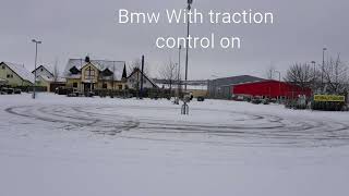 BMW DTC button traction control on and off [upl. by Mungo]