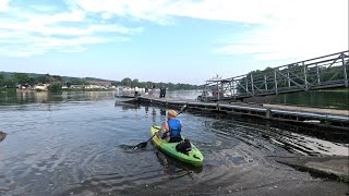 Cycling Green Island to Waterford lock 2 old Champlain canal trail July 5 2023 [upl. by Durwood906]