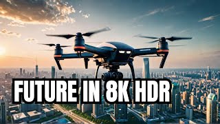 The Futuristic Cities of Tomorrow  8K Drone Footage [upl. by Lraed]