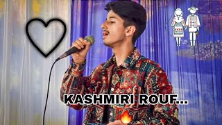 Kashmiri Rouf  New Song  Trending Song ❤️  Singer Ishrat Hussain Shah [upl. by Serica]