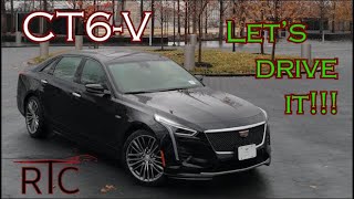 2020 Cadillac CT6V  Review amp TEST DRIVE  RoadTripCentral [upl. by Mollee]