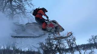 Första Svängen Med Långtest SkiDoo Freeride 146quot [upl. by Groome567]