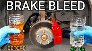 How To Bleed Your Brakes  BY YOURSLEF [upl. by Sundberg272]