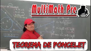 Teorema de PonceletDEMOSTRACIÓN TEORICAEJERCICIO RESUELTO🎓  MultiMath Pre [upl. by Jason]