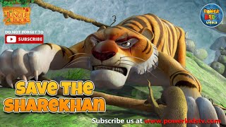 The jungle book cartoon 2 mega episode  New animated series  Powerkids World  English stories [upl. by Nymrak]