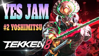 Yes Jam Yoshimitsu ➤ Pro Player  Top Player  Rank 2  Tekken 8  GoD  Ranked Match [upl. by Lucille]