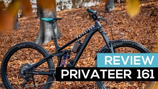 UKDesigned Privateer 161 Enduro Bike is Sturdy and RaceReady Review [upl. by Cruz111]