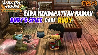 CARA MENDAPATKAN RESEP BUMBU ATAU RUBY SPICE DARI RUBY DI HARVEST MOON A WONDERFUL LIFE SE [upl. by Aliakam506]