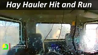 Hay Hauler Hit and Run Caught on Lytx Camera  Dashcam Ltd [upl. by Benni]