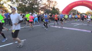 Highlights from the 39th annual Marine Corps Marathon [upl. by Aissert709]