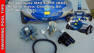 The Ultimate MX8 ELITE amp MX8 Rebuild Video Changing All of the Wear Parts AX10 ACTIV amp AX10 [upl. by Nessie]