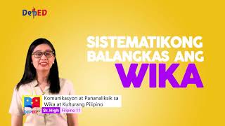 SHS Filipino Q1 Ep1 Komunikasyon at Pananaliksik sa Wika at Kulturang Pilipino [upl. by Wicks432]