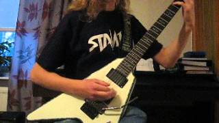 Annihilator  Road To Ruin guitar cover [upl. by Meraree171]