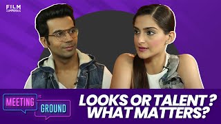 Sonam Kapoor amp Rajkummar Rao on Nepotism Theatre vs Films amp More  The Meeting Ground [upl. by Eronel]