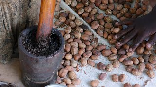 How Shea butter is locally made in East Africa [upl. by Mandi]