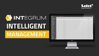 Intelligent Management of Multiple Security Systems  Meet INTEGRUM  SATEL [upl. by Acirred646]