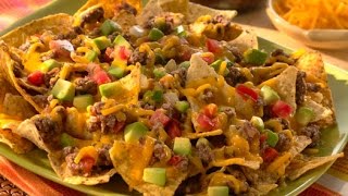 Easy Beef Nachos  One Pot Chef [upl. by Disharoon]