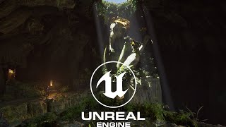 Ancient Shrine  Environment art in Unreal Engine 5 [upl. by Nazus]