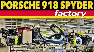 ► Porsche 918 Spyder Factory [upl. by Htezil670]