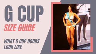 G Cup Size Ultimate Guide What G Cup Breasts Look Like [upl. by Irotal]