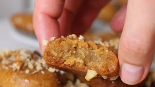 The most famous greek Cristmas cookies  Melomakarona recipe honey cookies [upl. by Garnett]