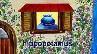 Learn the ABCs in LowerCase quothquot is for hippo and house [upl. by Lleznol]