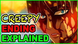 CREEPY AOT S3 ENDING EXPLAINED  Attack on Titan Season 3 Episode 12 Ending Scene [upl. by Thagard]