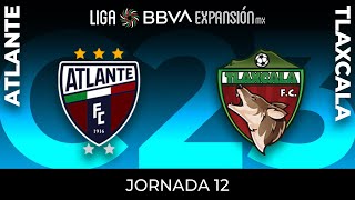 ¡Les Quitan el Invicto en Casa  Resumen  Atlante vs Tlaxcala  Jornada 12  Clausura 2023 [upl. by Ardnuaek]