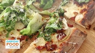 Bacon and Escarole Pizza  Everyday Food with Sarah Carey [upl. by Bunde977]