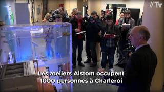 Paul Magnette en visite chez Alstom [upl. by Annej]