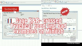 Minitab Tutorial Variable Gage RampR [upl. by Abla]