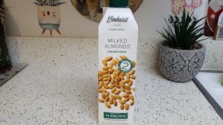 Elmhurst Almond Milk review [upl. by Arika]