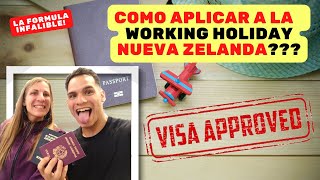 La FORMULA INFALIBLE para obtener la WORKING HOLIDAY VISA NUEVA ZELANDA 2024 [upl. by Federico230]