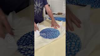 How I made my Blue coral circles [upl. by Luci]