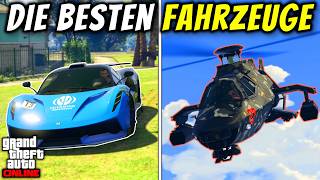 TOP 12 BESTE Fahrzeuge die JEDER in GTA Online 2023 besitzen sollte  Tipps für Anfänger und Profis [upl. by Wsan]