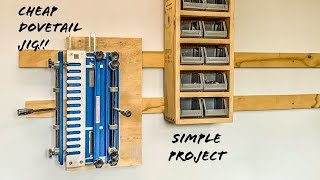 Dovetail jig router and project [upl. by Panaggio]