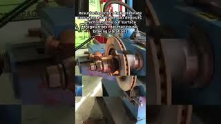 Why Are Brake Rotors Resurfaced Shorts [upl. by Mharg]