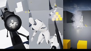 VR Weapons Kit Trailer UE4 [upl. by Koval]