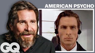 Christian Bale Breaks Down His Most Iconic Characters  GQ [upl. by Acilef]