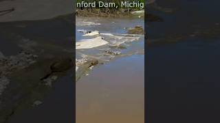 2 Dams Fail Sanford Michigan 2 Dams Breached 500 Year Flood flood flooding news [upl. by Eboh]