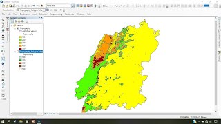 Shapefile to Raster Conversion in ArcGIS [upl. by Katusha]