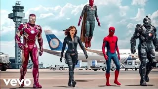 CJ  Whoopty Robert Cristian amp ERS Remix  Captain America Civil War Airport Battle Scene [upl. by Arza]